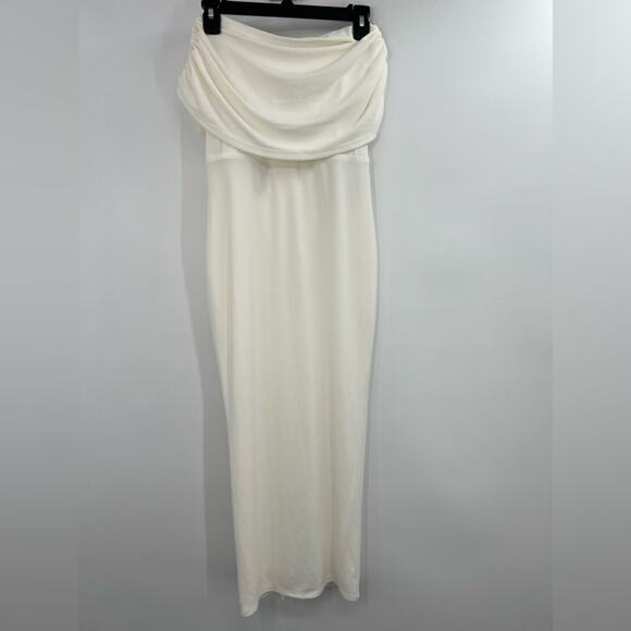 x REVOLVE Laurence Midi Dress in Ivory - Picture 3 of 6